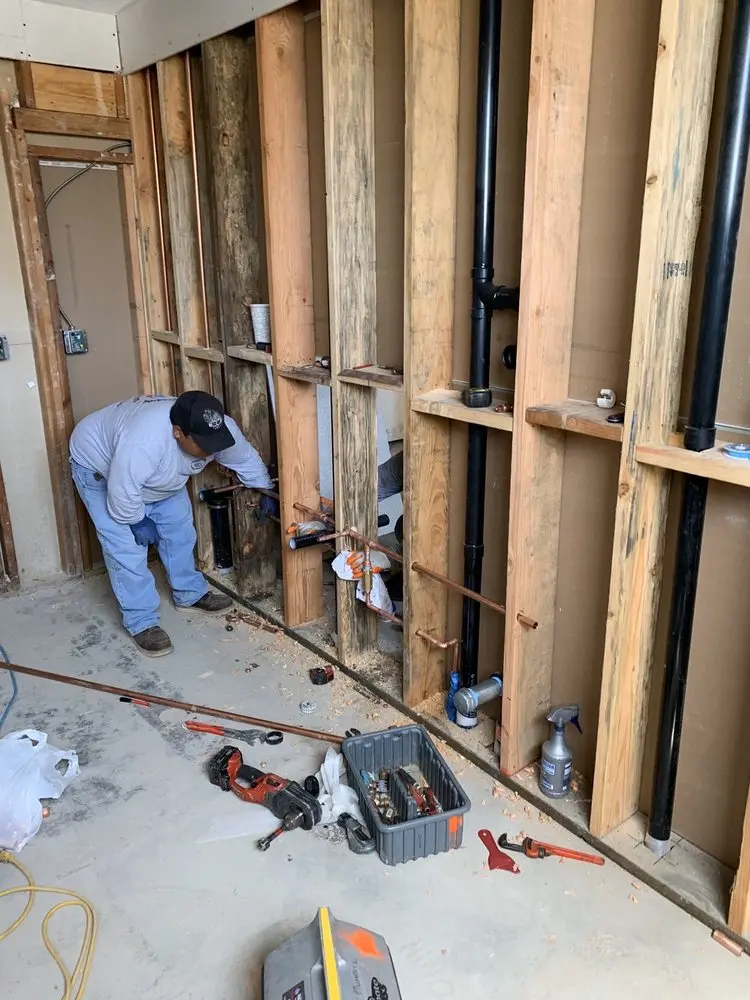 Commercial rough-in plumbing for Gas Line Repair in Plant City